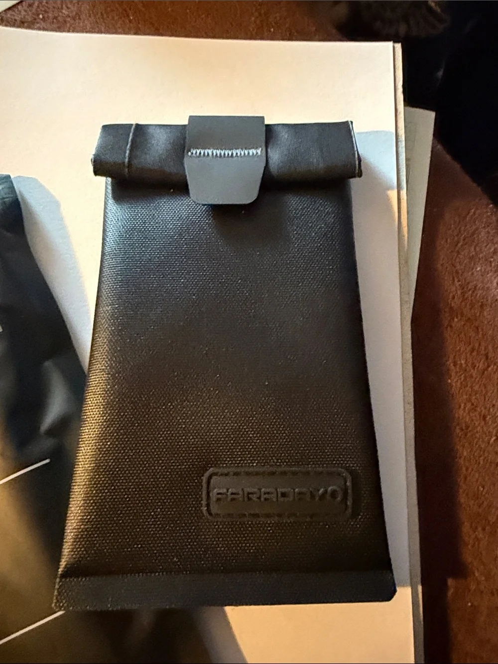 Black Faraday Bag - Signal Blocking Pouch